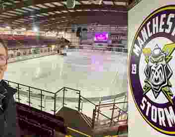 UCFB student takes up media role at Manchester Storm ice hockey club